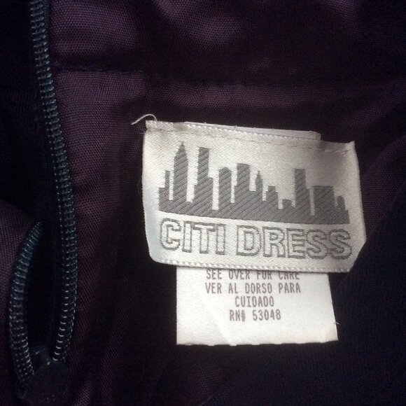 Vintage Black Whimsigoth Sleeveless Liquid Fabric Metallic Maxi Dress Size 14 - Picture 3 of 4